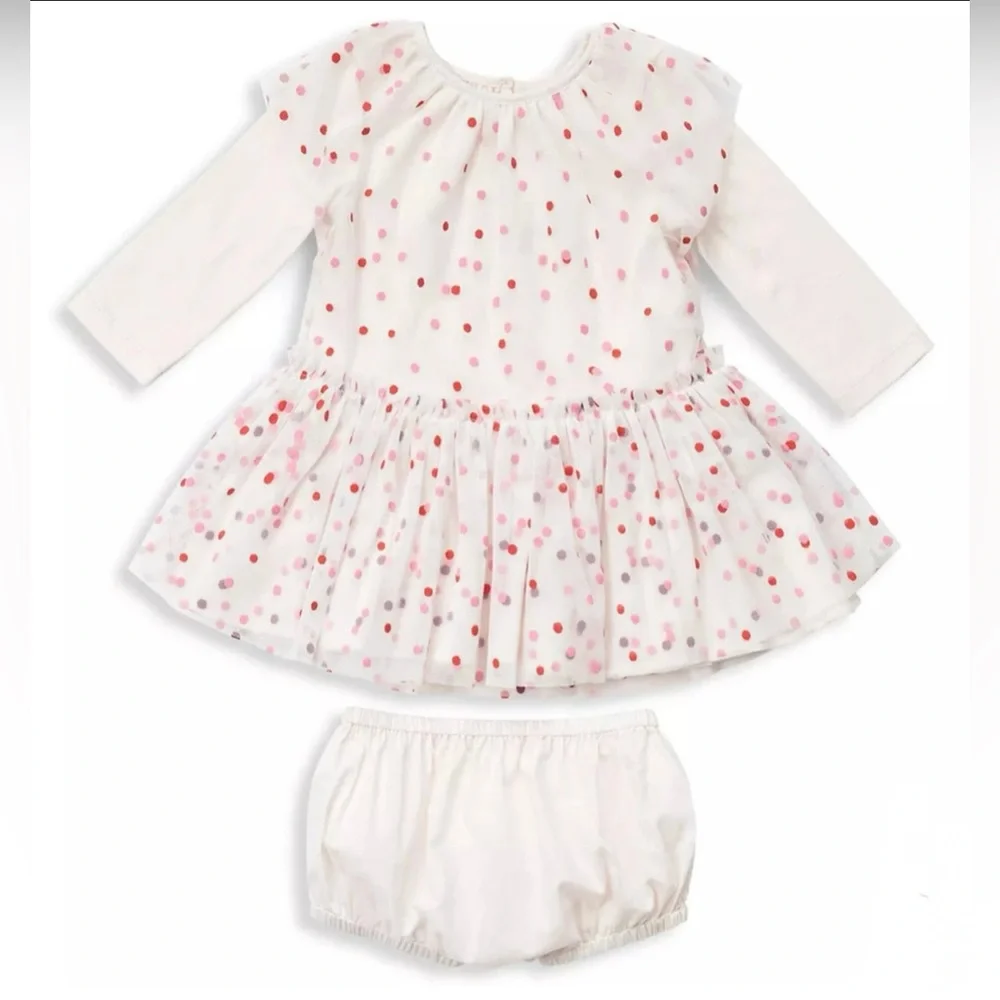 STELLA MCCARTNEY !NEW! Baby Girl's 2-Piece Tulle Dress & Bloomers Set
